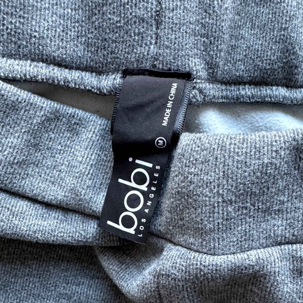 Revolve Bobi Wide Leg Pant in Charcoal - Picture 9 of 9